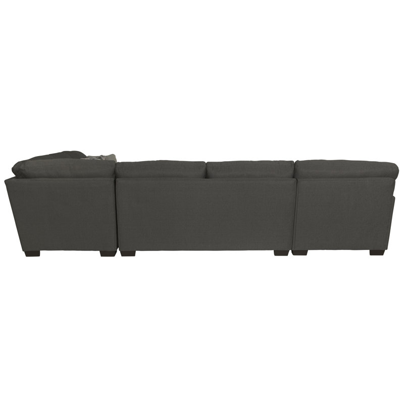 Lark Manor Alamdaar 4 Piece Upholstered Sectional Wayfair
